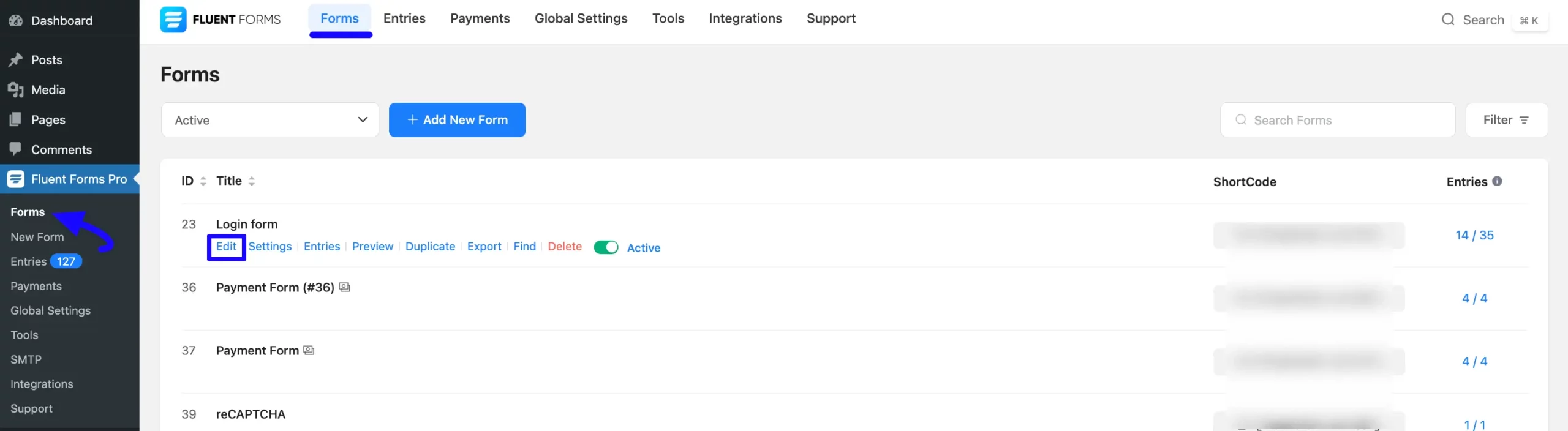 Open Payment Method Field in